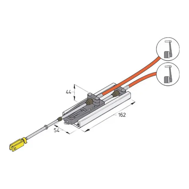 MULTIFLEX Synkronisator L23 Brukes ved 2 kontrollbokser 