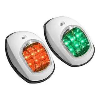 EASTERNER Lanternesett LED - Hvit Styrbord / babord 