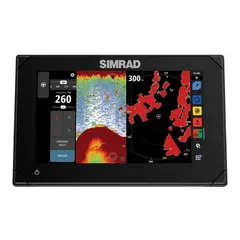 SIMRAD NSX 7&quot; 3007,&#160; 9&quot; 3009 og 12&quot; 3012 Kartplotter med ekkolodd, velg svinger