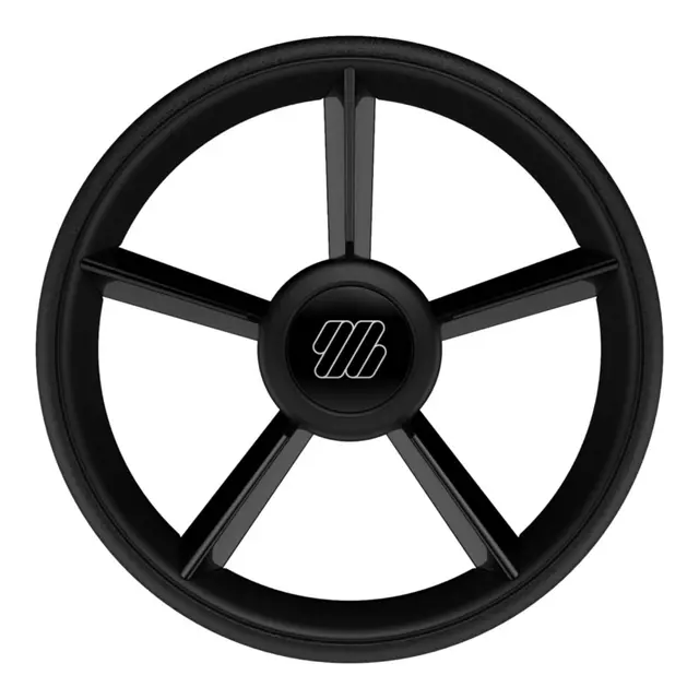 ULTRAFLEX Ratt V76 Sort Ø32 cm - 5-eket - m/nav 