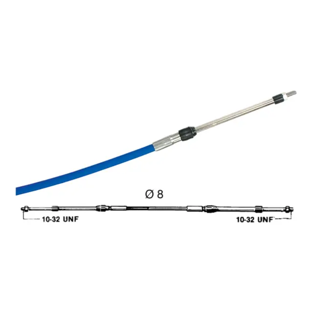ULTRAFLEX Kontrollkabel MACHZero, 13' 397cm - Universalkabel, mykere type 
