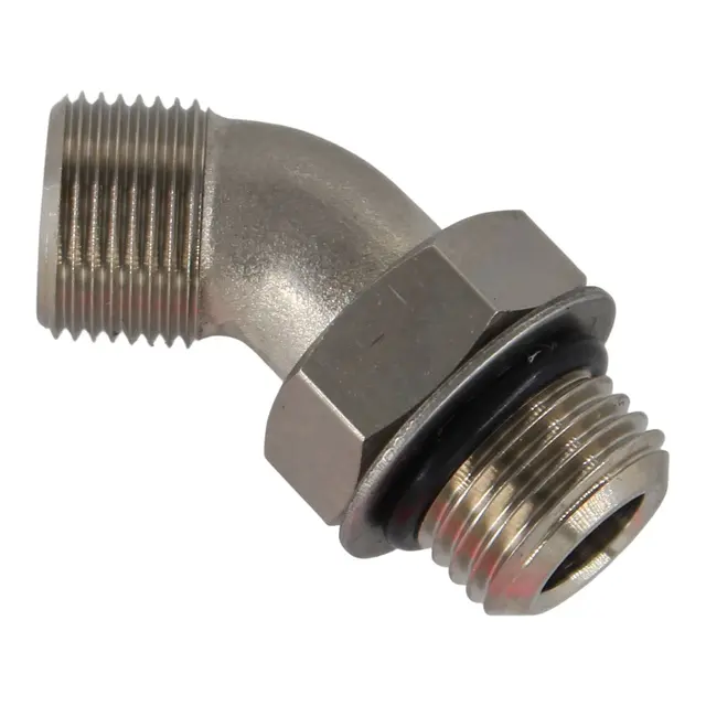 ULTRAFLEX Nippel 45 grader til rattpumpe 