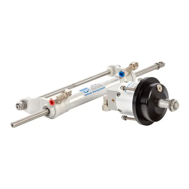 NORDFLEX Hydraulisk styring MF90 Komplett sett - u/tilbakeslagsventil 