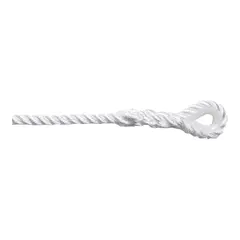ROBLINE Rapallo fort&#248;yningsline - hvit &#216;14mm x 4m - tvinnet - kause/tamp
