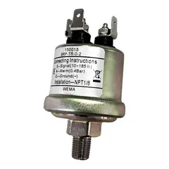 WEMA Turbotrykksensor 0-2 Bar 1/8&quot; Nptf SRP-TR-0-2