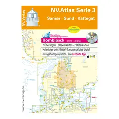 NV-CHARTS Atlas Serie 3 DK/SE Sams&#248;-Sund-Kattegat