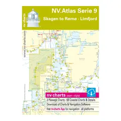 NV-CHARTS Atlas Serie 9 Danmark Vest Skagen til R&#248;m&#248;-Limfjord