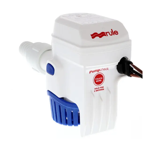 RULE Lensepumpe automatisk modell B RM500B-24 - 500 GPH 