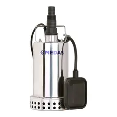 MEDAS Lensepumpe - St&#229;l - 550W m/niv&#229;bryter - 8000 l/t