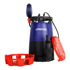 MEDAS Lensepumpe Low Suction - 500W Suger vann ned til 1mm