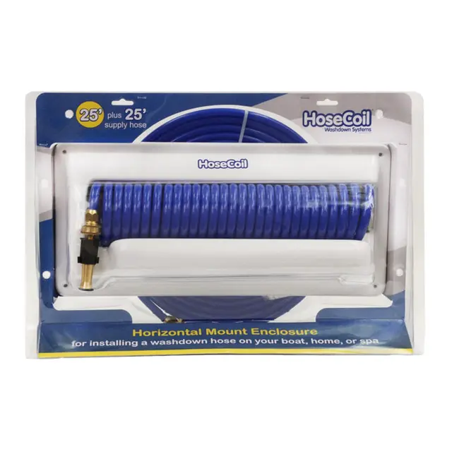 HOSECOIL Spyleslange Kit - Horisontalt Slangelengde: 7,5m 