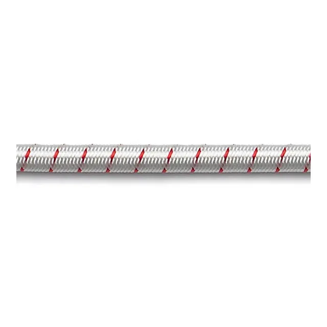 ROBLINE Chock cord / strikk - hvit/rød Ø4mm - 200m 