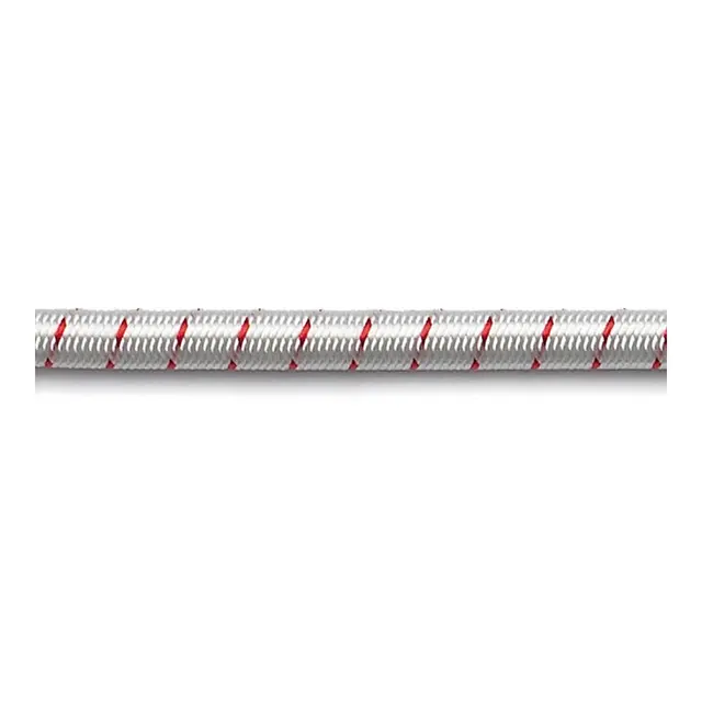 ROBLINE Chock cord / strikk - hvit/rød Ø10mm - 100m 