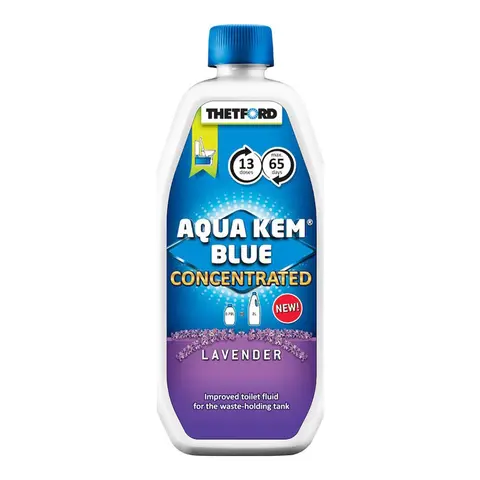 THETFORD Aqua Kem Blue - Lavendel Konsentrat 0,75l (2l ferdig blandet)