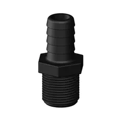 TRUDESIGN Slangekobling &#216;16mm, R1/2&quot; 90876 - Sort