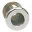 Skroggjennomf&#248;ring - 1 1/4&quot; Forkrommet Messing