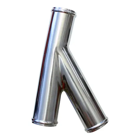 Y-stykke, for 38mm slange rustfritt st&#229;l