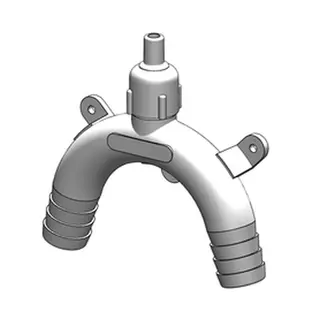 TRUDESIGN Svanehals 90319 - Hvit - m/ventil 