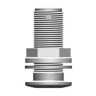 TRUDESIGN Skroggjennomføring ¾" 90432 - Hvit 
