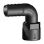 TRUDESIGN Slangekobling 1&#188;&quot; 32mm 90&#176; Hun AQ4908 - Sort