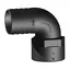 TRUDESIGN Slangekobling 2&quot; 50mm 90&#176; Hun 90633 - Sort