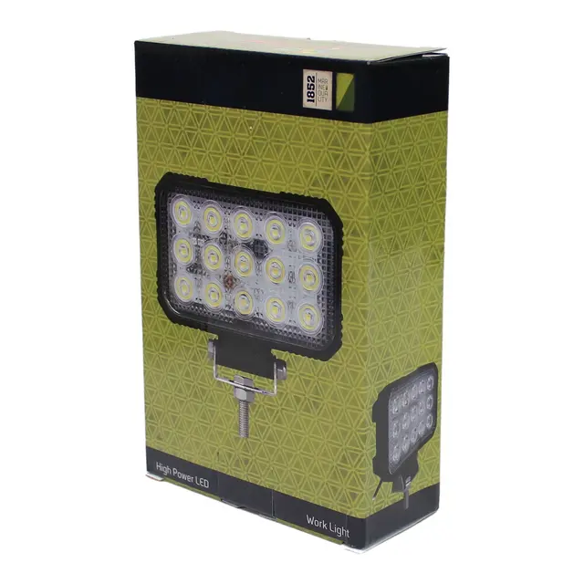 1852M Dekkslys Flom LED 80W 12/24V - 5717 lum - kaldhvit 6000K 