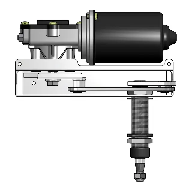 ROCA W25 énakslet vindusviskermotor 12V kraftig motor for vindusviskere 