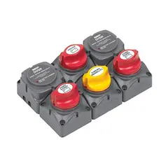 BEP MARINE Batteriladekontroll komplett for 2 motorer