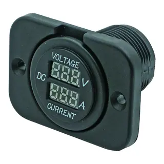 1852M Digital volt / amperemeter m/ramme
