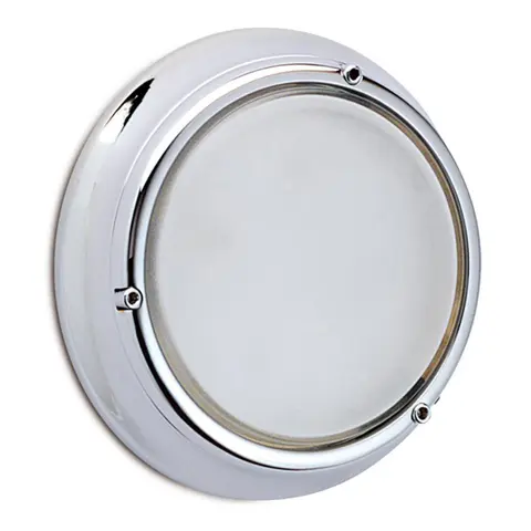 Takrosett &#216;19cm, krom vanntett