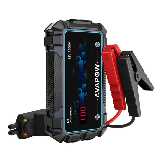 AVAPOW Jump Starter A9 - 12V 1500A - 8000 mAh - IP65 