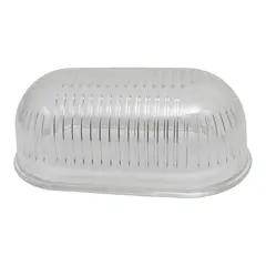 F&amp;S Glass til skilppaddelampe, klart passer 1011301
