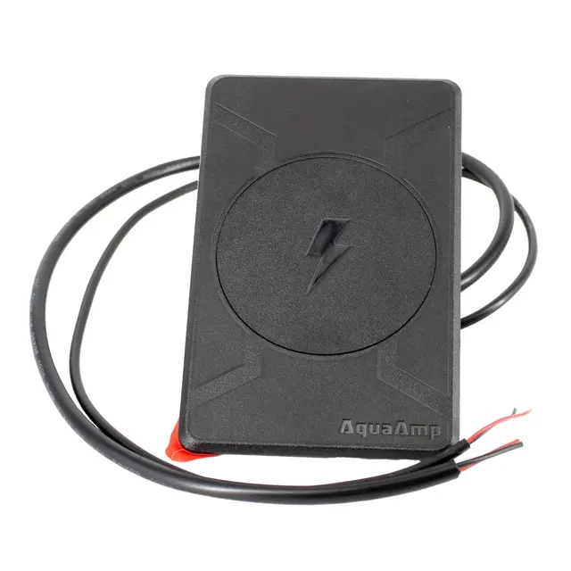 AQUAAMP 200 - Ladeplate 10W Qi u/magnet (MagSafe/PixelSnap) 