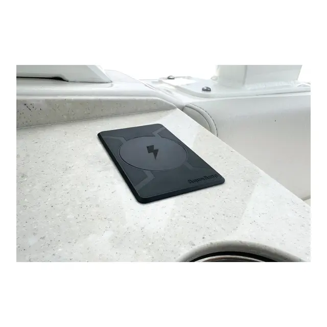 AQUAAMP 200 - Ladeplate 10W Qi u/magnet (MagSafe/PixelSnap) 