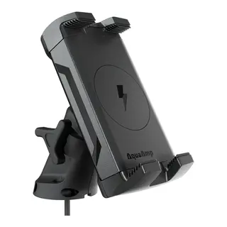 AQUAAMP 500 - Mobilholder/lader 15W Qi2 m/magnet (MagSafe/PixelSnap)