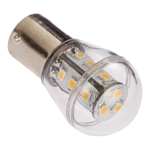 NAUTICLED P&#230;re BA15D 2700K (varmhvit) 15 SMD - 1,6W
