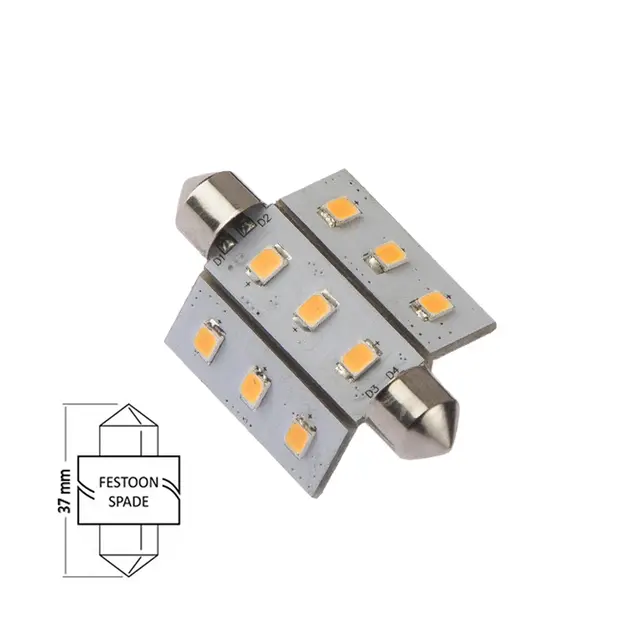 NAUTICLED festoon pære med lysvinkel varmhvit 