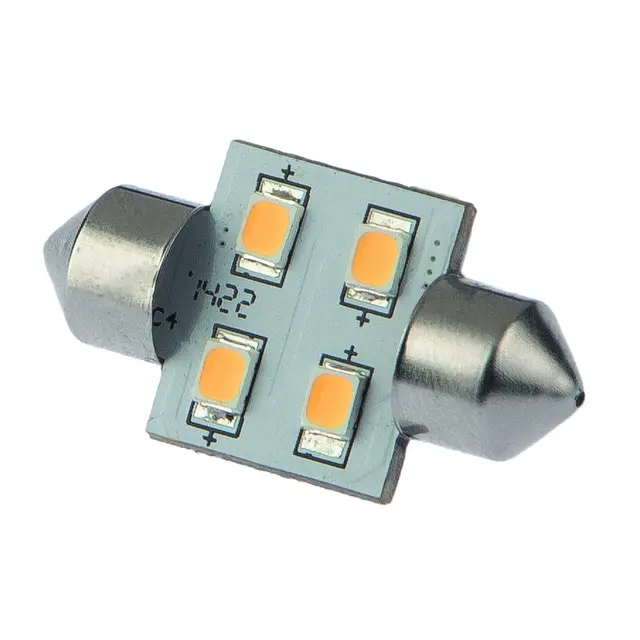 NAUTICLED LED Pinolpære, 31MM 10-30VDC 0,8/8 WATT OMNI 