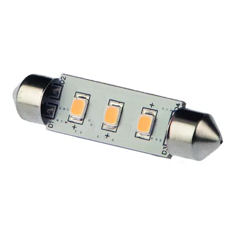 NAUTICLED LED pinol p&#230;re 42mm 10-35VDC 0,6/5 W
