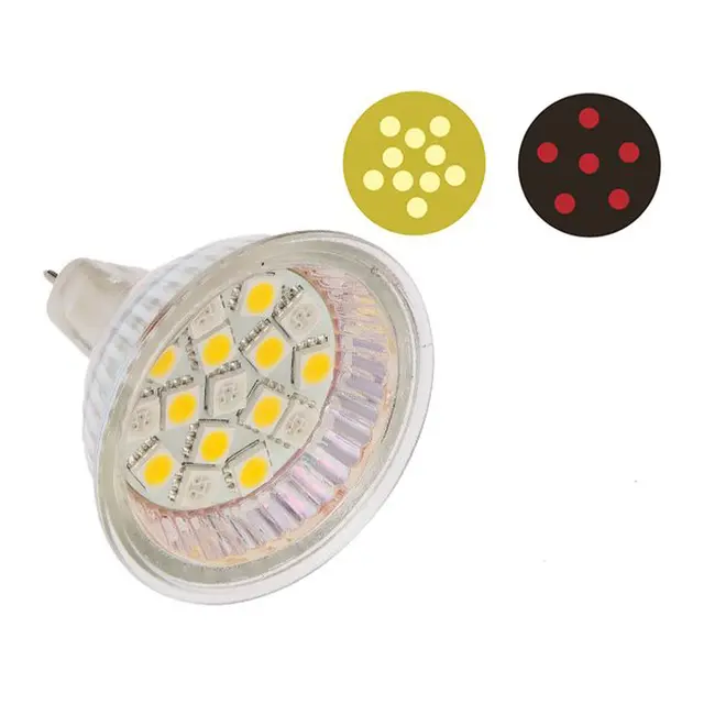 NAUTICLED LED innsats G4 dual 2700K/rød 