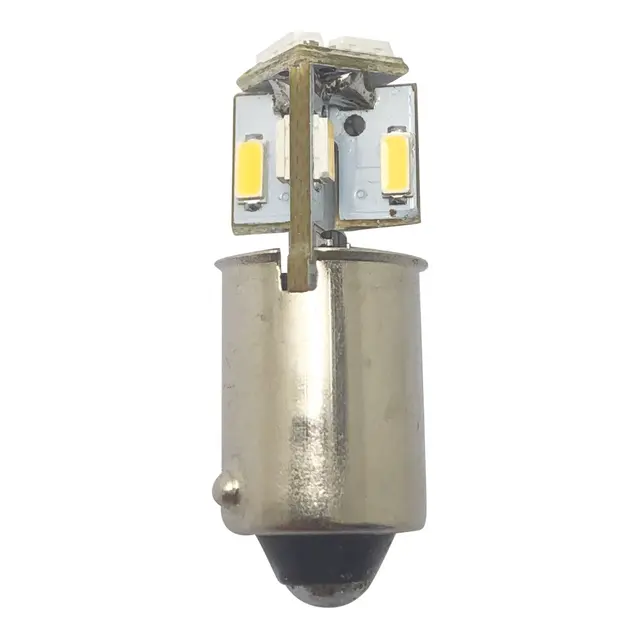 1852M LED Pære 12/24V - 2pk BA9S - Varmhvit - 70 lumen 