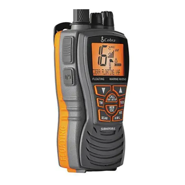 COBRA VHF Håndholdt HH350F 1, 3, 6W - Flyter i vann 