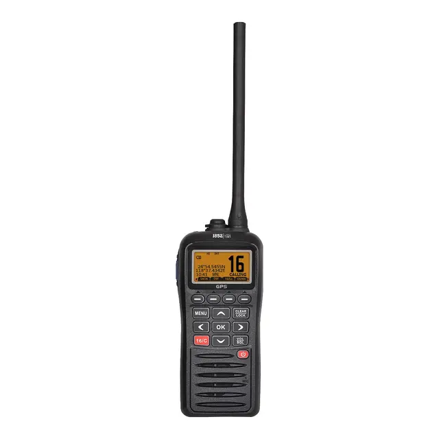 1852M VT-39M m/GPS håndholdt VHF 5W -GPS / DSC -  flyter i vann 