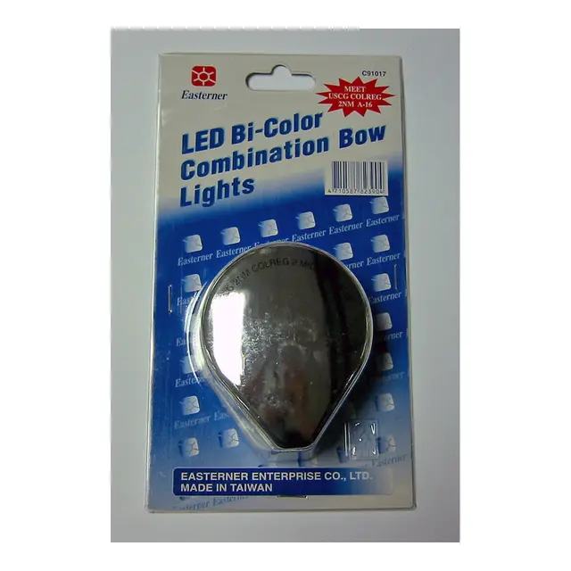 EASTERNER Bauglanterne syrefast LED Bicolor - Styrbord/Babord 