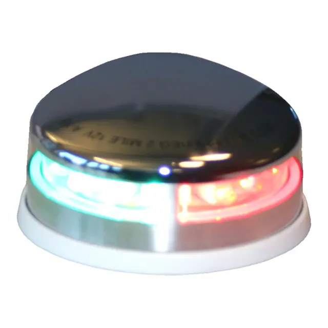 EASTERNER Bauglanterne syrefast LED Bicolor - Styrbord/Babord 