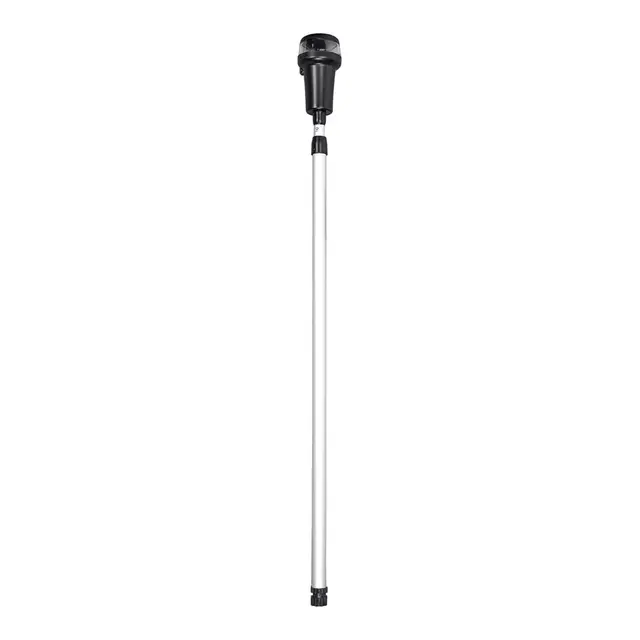 Batterilanterne LED sett Lanternemast teleskopisk 79 - 135 cm 