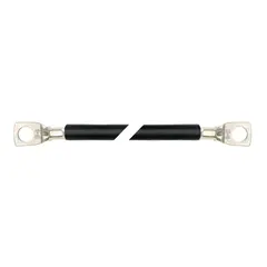 Batterikabel 50mm&#178; - 1,4m sort - &#216;6mm kabelsko