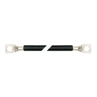 Batterikabel 50mm&#178; - 1,4m sort - &#216;6mm kabelsko