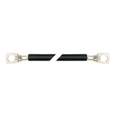 Batterikabel 50mm&#178; - 1,4m sort - &#216;6mm kabelsko