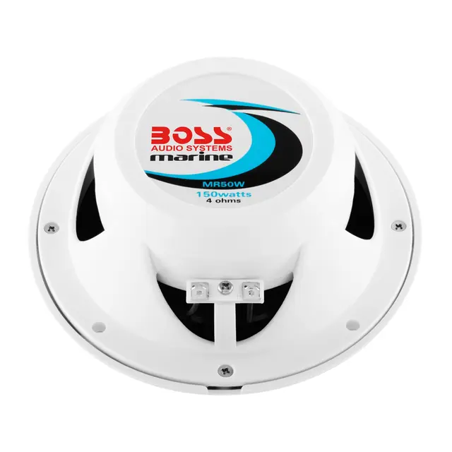 BOSS Høyttalere MR50W 5,25" 150W Hvit - Sett med 2 stk. 